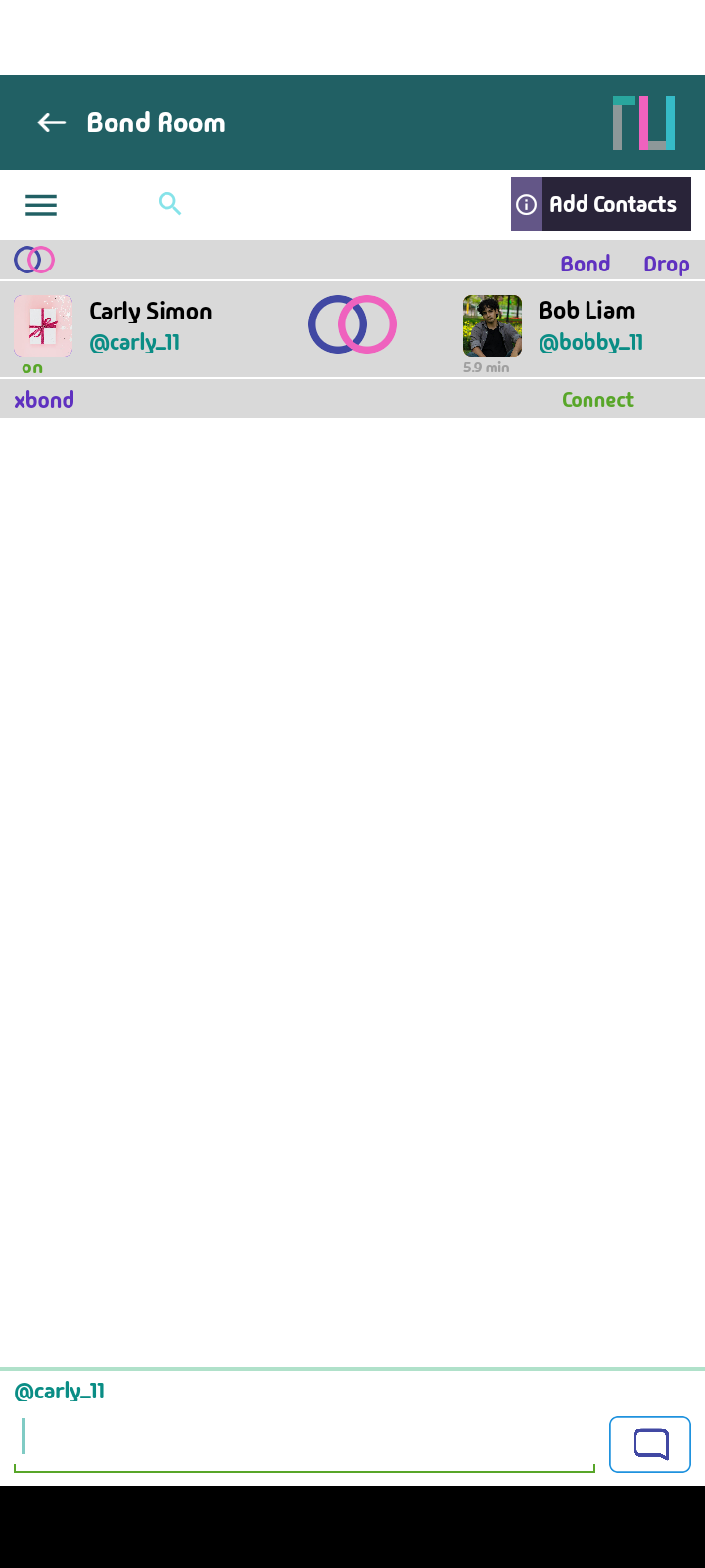 Truuze bonding feature and BondRoom