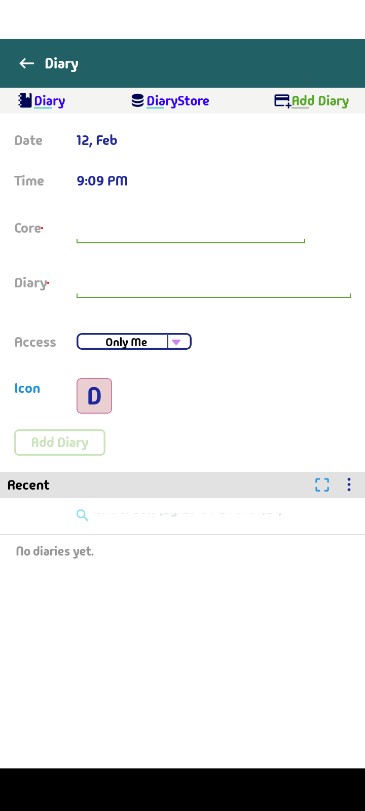 Truuze events tab showing activity notifications
